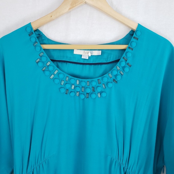 BODEN Women's Decadent Tunic Dress Ultramarine 10r - Picture 4 of 7